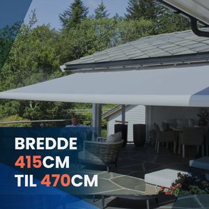 Bredde 415cm til 470cm