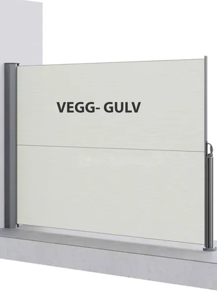 Hovedbilde Levegg - Sidemarkise - Høyde 180 cm - Velg mellom 150 dukfarger