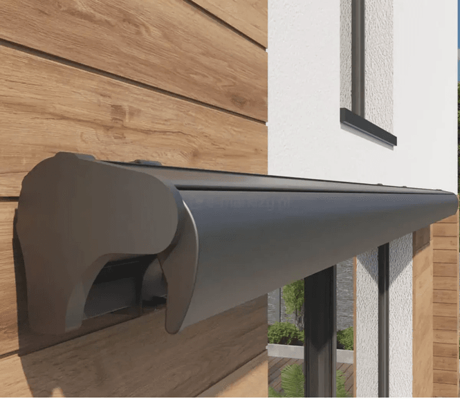 Hovedbilde Semi-Kassettmarkise, Bredde 360-410 cm x 310 cm utfall