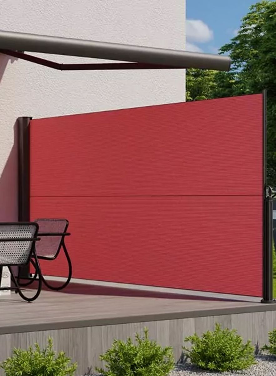 Levegg - Sidemarkise - Høyde 200 cm - Velg mellom 150 dukfarger