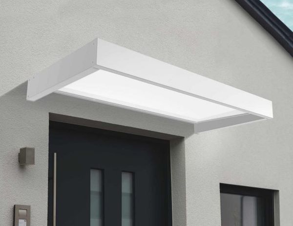 Hovedbilde Canopia by Palram Sophia dørmarkise 95 x 215 cm grå klar