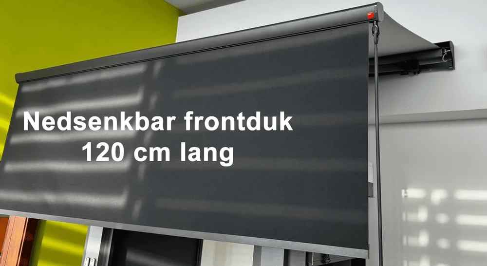 Markise - Bredde fra 415 til 470 cm x utfall 210 cm
